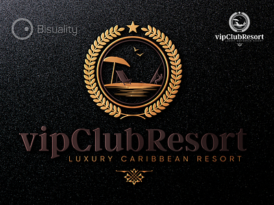 vip club resort Logo caribbean club logotype resort vip vipclubresort