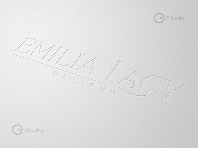 Emilia Lacy Designs Logo designs emilia lacy logo logotype