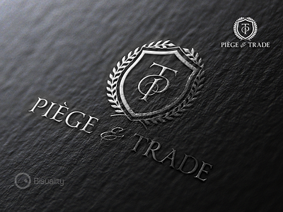 Piége & Trade Clothing Logotype brand clothes clothing logo logotype luxury piege quality sophisticated trade