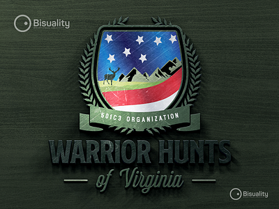 Warrior Hunts Of Virginia 501C3 Logotype 501c3 armed hunting hunts licenses non profit organization patriotic services veterans virginia warrior