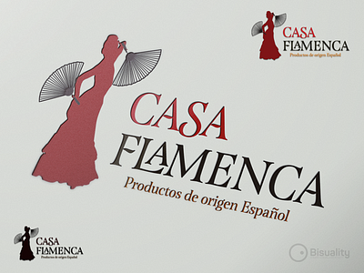 Casa Flamenca Productos de Origen Español Logotype