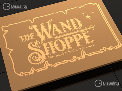 The Wand Shoppe Logo business cosplay fantasy logo magic nasww shoppe sorcery store wand wandshoppe wizard