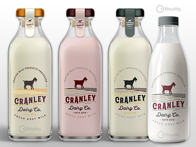 Cranley Dairy Co Logo artisanal australia australiagoatmilk cranley cranleydairy cranleydairyco goatmilk goatmilkprocessor goatmilkproducts logo logodesigner logodesigns milkproducts