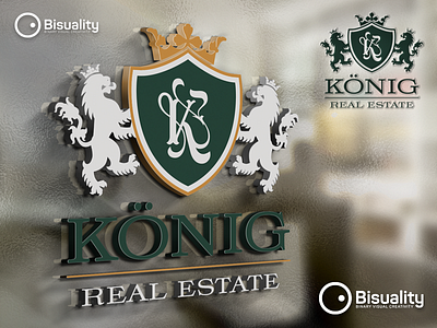 Konig Immobilien Agentur Logo germany konig konig immobilien agentur konig real estate konigimmobilienagentur konigrealestate konigrealestategermany logo logodesigner luxury luxury realtor realestate realestategermany realtor