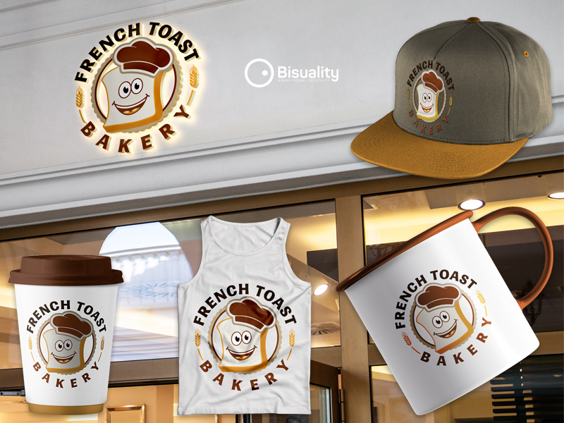 French Toast Bakery by Luis Alvaro on Dribbble
