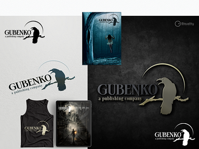 Gubenko Publishing Company branding business company fantasy gubenko gubenko books gubenko fantasy gubenko horror gubenkopublishing horror logo logo designer