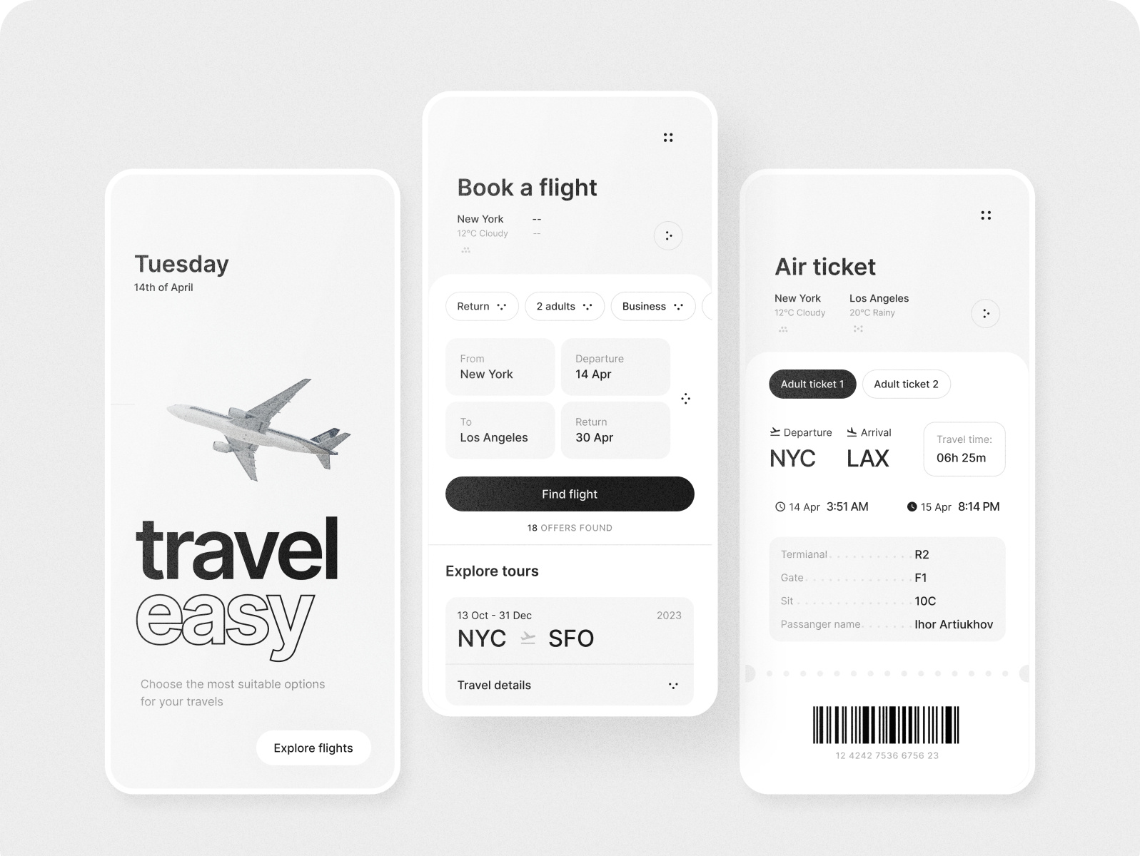 flights-booking-app-by-on-dribbble