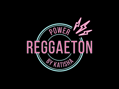 Reggaeton Power dance dance logo graphic design logo logo design reggaeton reggaeton logo