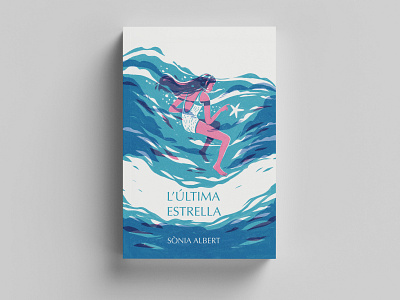 Mockup Estrella cover design drawing illustration illustrator limited colour palette