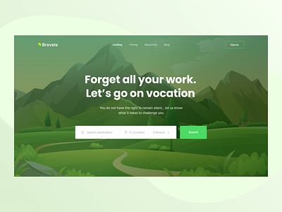 A landing Page