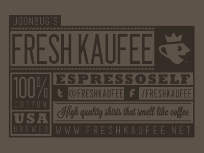 New Packaging design coffee crown face facebook lettering logo text twitter type vector words