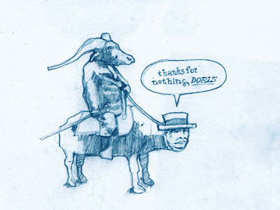 Taft and Carabao: #4 Role Reversal carabao cincinnati draw sketch taft water buffalo