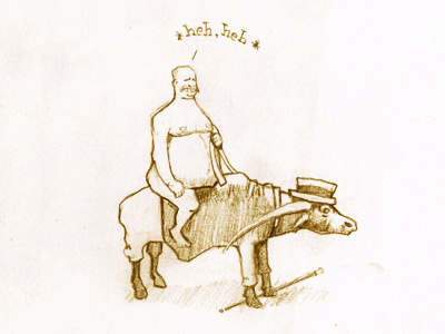 Taft and Carabao: #5 Wardrobe Reversal carabao cincinnati draw sketch taft water buffalo