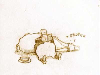 Taft and the Carabao: #7 Taking a Break book carabao cincinnati draw nap reading sketch snore taft