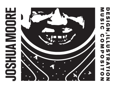 Joshua Moore Design, Illustration, Music Composition design elvin jones gravity logo starlings