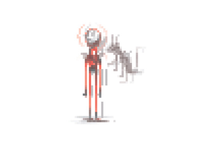 Guardian and Spirit art character pixel small