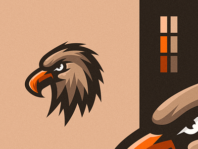 Eagle Mascot Logo