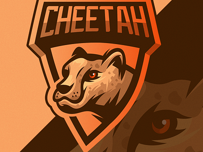 Cheetah Mascot Logo