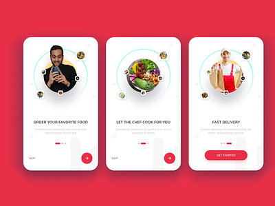 Food delivery onboarding