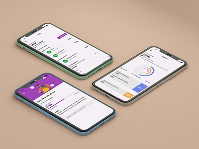 Finance management app design