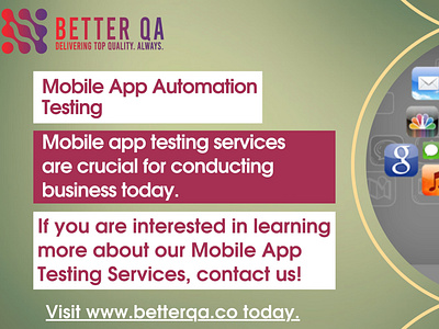 Mobile App Automation Testing mobile app automation testing mobile app testing services mobile qa testing mobile testing service provider