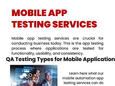 Mobile App Testing Services app testing services mobile app testing services mobile qa testing