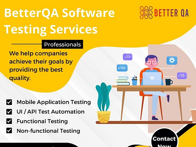 BetterQA Software Testing Services Company by BetterQA on Dribbble