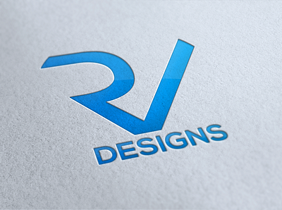RV Desgins branding design illustration logo logotype