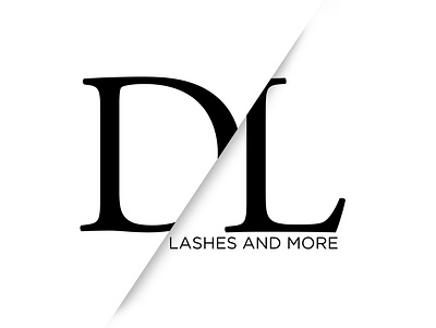 DL Lashes branding design gym logo illustration label logo logotype movie music musicfestival