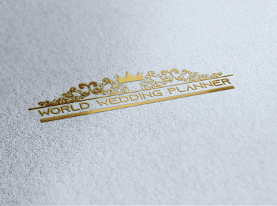 LOGO OP PAPIER design gold logo