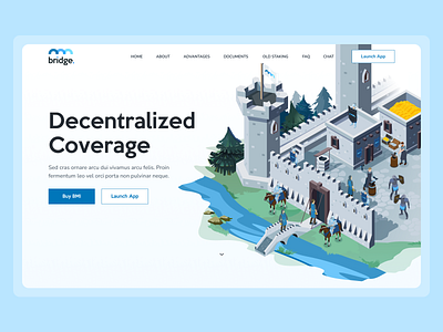 Bridge Mutual Landing page