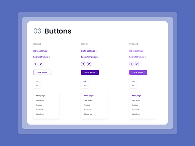 Buttons 💜 app design figma figmadesign ui