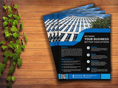 flyer design by Haydar Ali on Dribbble