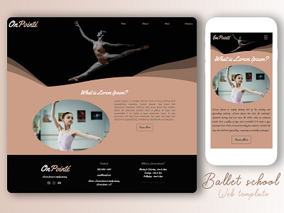 Ballet School * Web Template