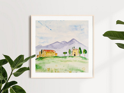 Italy illustration italy painting sketch travel traveling travelsketch watercolor watercolour