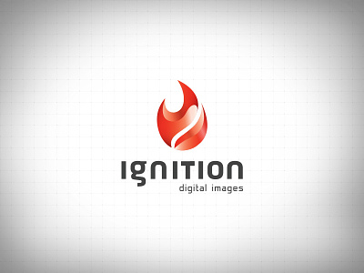 Ignition Logo branding digital images flame ignition logo logo design