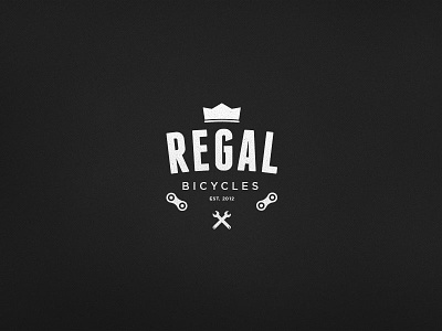 Regal Bycicles Logo 2 bicycles bike custom lettering logo regal regal bicycles typography vintage