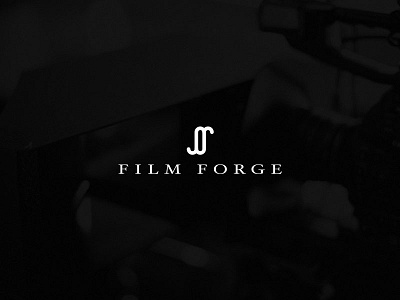 Film Forge Logo v1 film film forge identity logo production