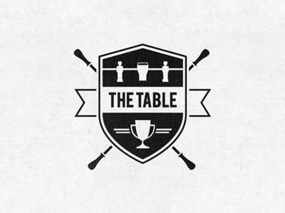 Thetable Logo foosball logo table soccer