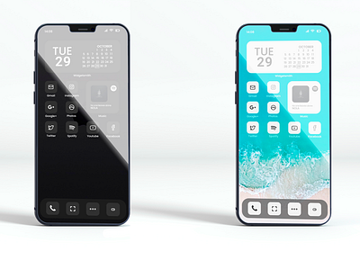 Widgets and icons design for IOS14 design icons ios14 iphone ui ux