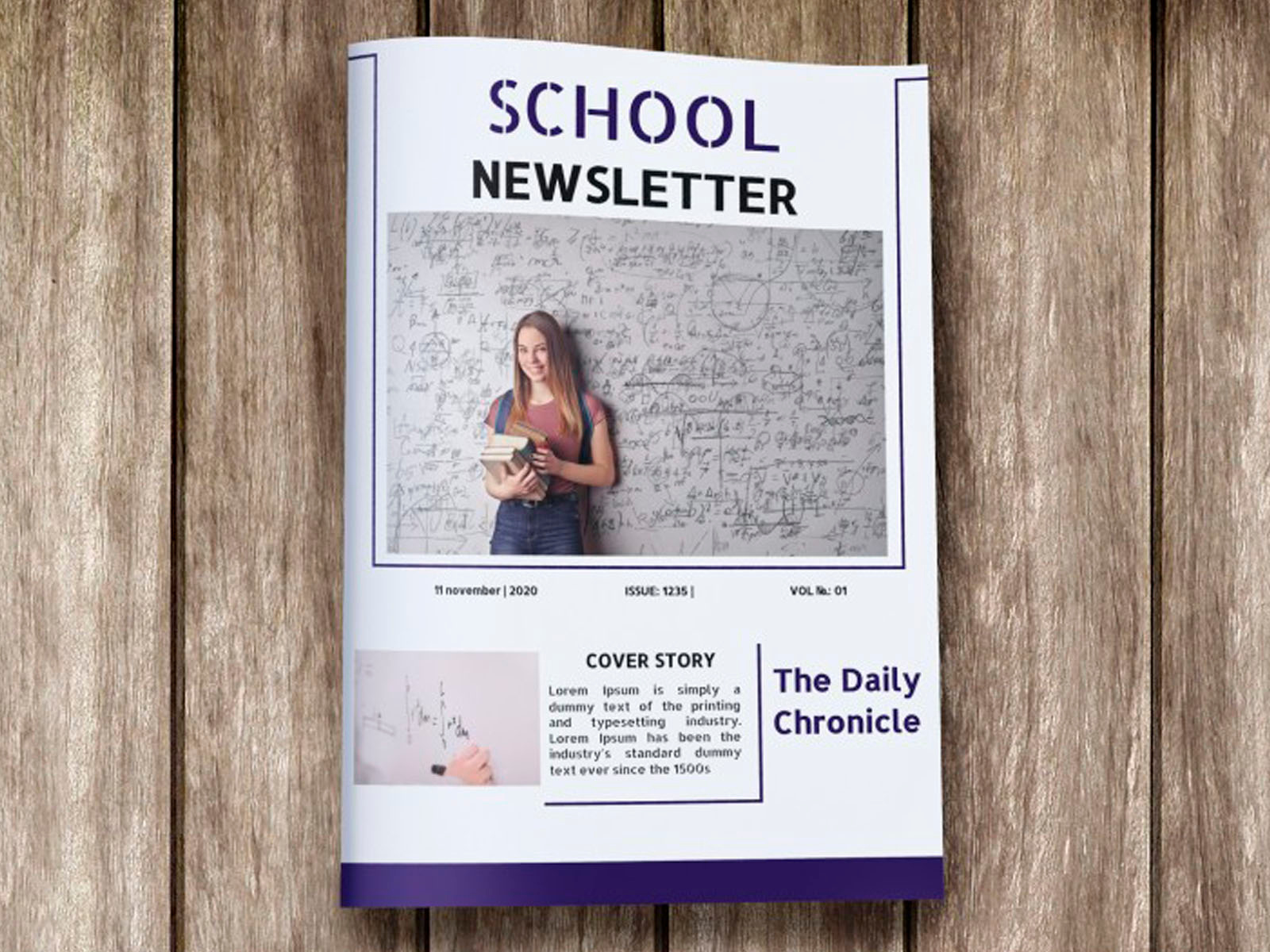 School Newsletter Free Google Docs Template By Free Google Docs Templates On Dribbble