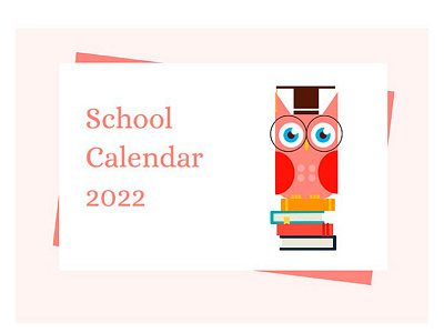 Cute School Calendar - free Google Docs Template calendar design free template free templates google docs school calendar