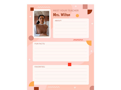 Cute Pink Classroom Decor - free Google Docs Template classroom decor design free template free templates google docs