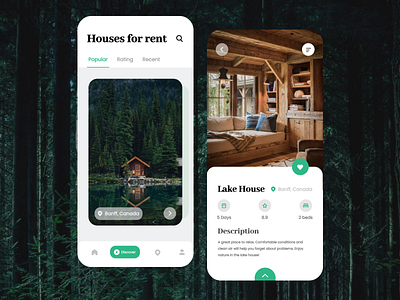 House for rent UX/UI design