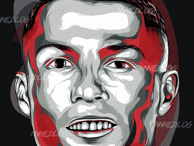 CR7 400 MIL special fan art art graphic design illustration vector