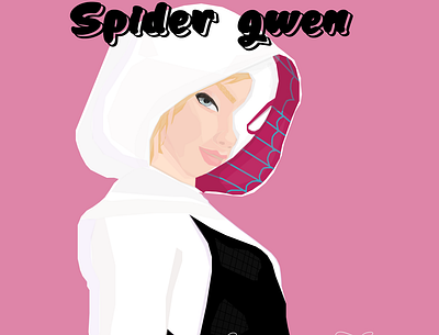 Spider Gewn aprendiendo illustration ilustración