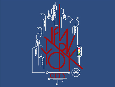 New York city city drawing city life city lights drawing illustraion new york newyorkcity night scribble