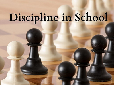 Discipline classroom discipline school