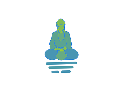 Meditation Logo design designer freelancer graphic graphic designer graphisme logo logo design meditation minimalist no text sen logo zen