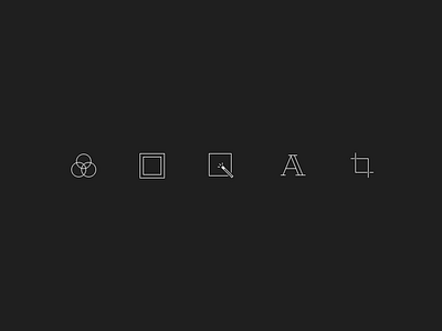 Action bar icons app glyphs icons